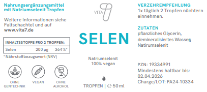 Selen Tropfen, 50 ml